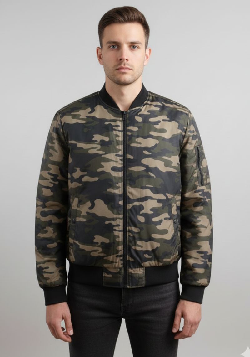 WINTER JACKET - BLUE AND GREEN