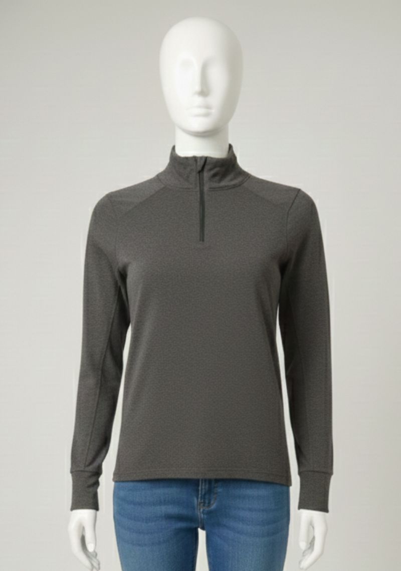 WOMENS T-SHIRT - BLACK GRINDLE