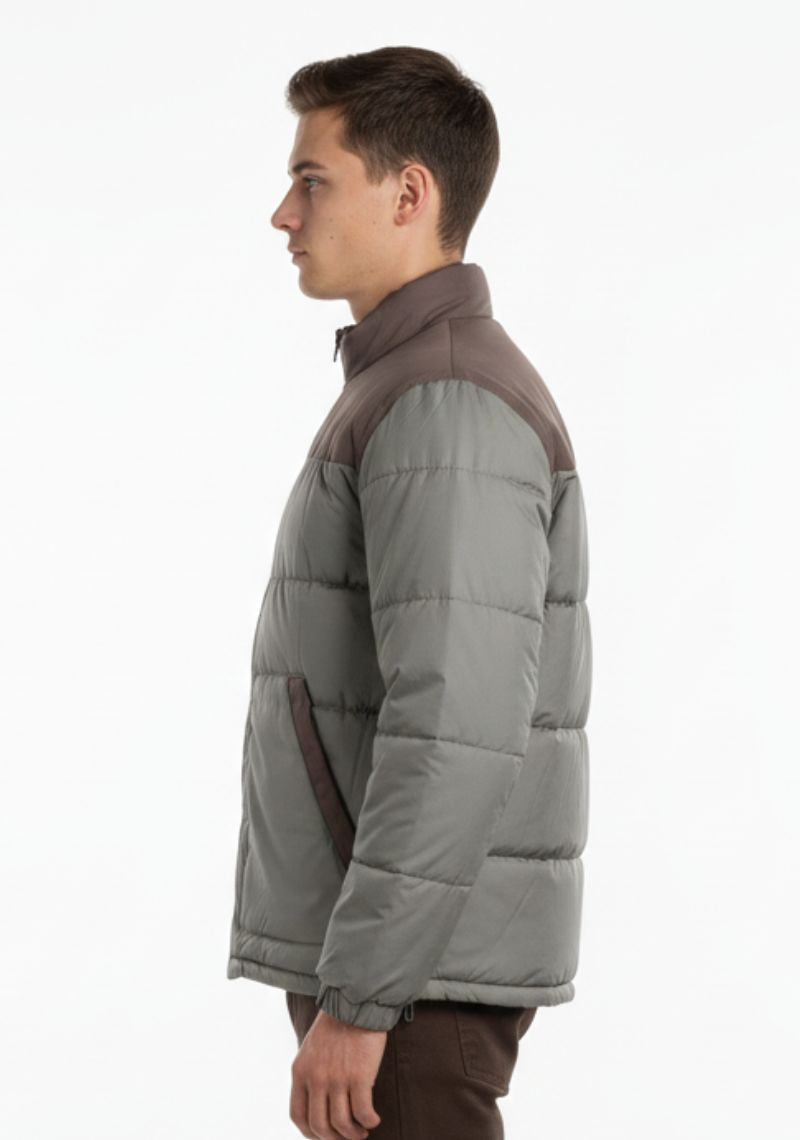 WINTER JACKET - OLIVE GREEN AND KHAKI