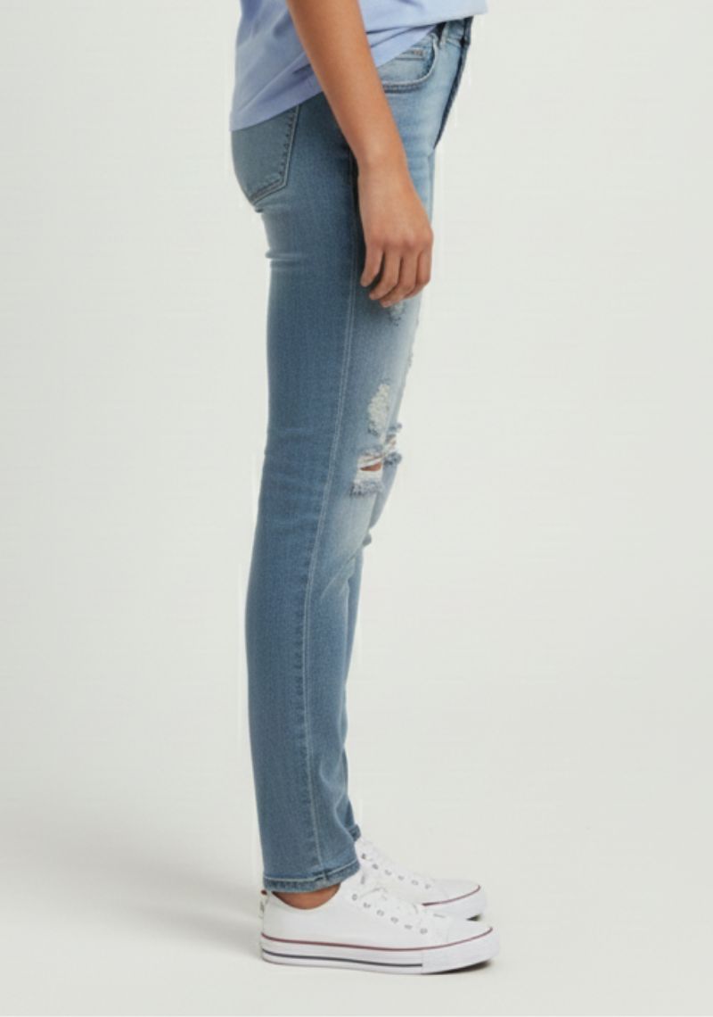 WOMEN JEAN (SL)-BLUE