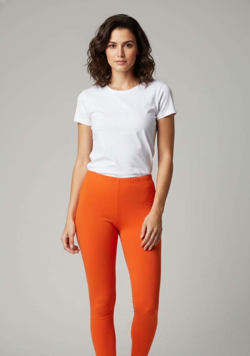 WOMENS LEGGINGS [MD] - ORANGE