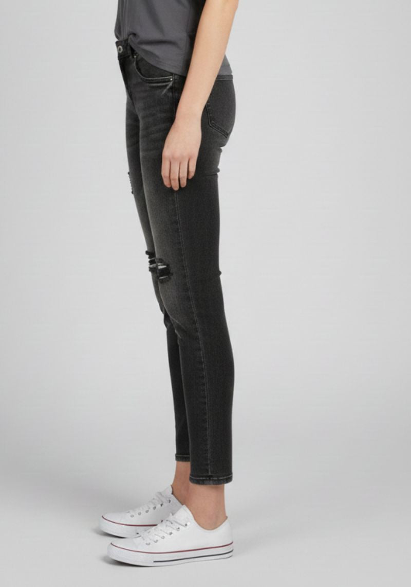 WOMEN JEAN (SL)-ASSORTED BLACK