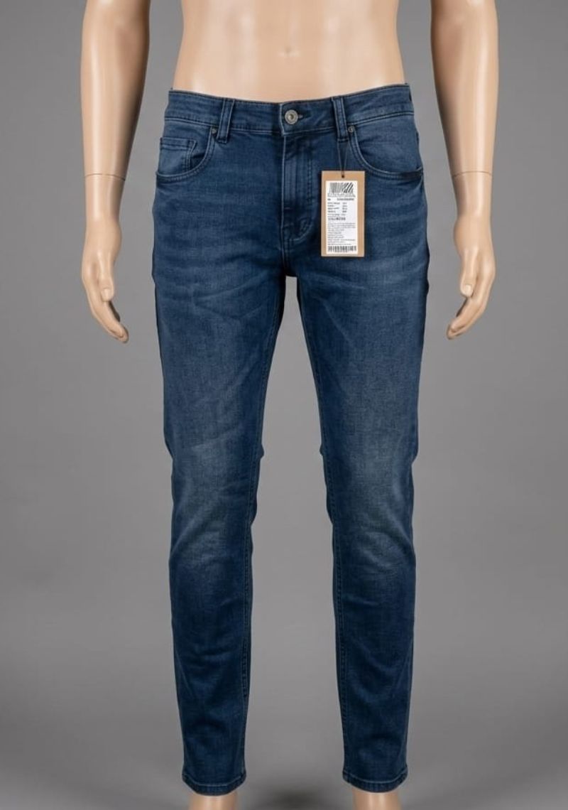 Mens Denim Pant (super Slim)- dark Indigo(ED)