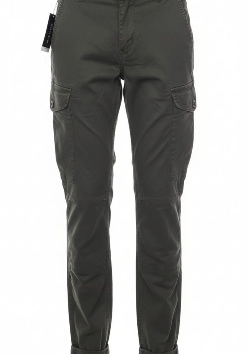 MENS CARGOS PANT OLIVE GREEN -(SL)