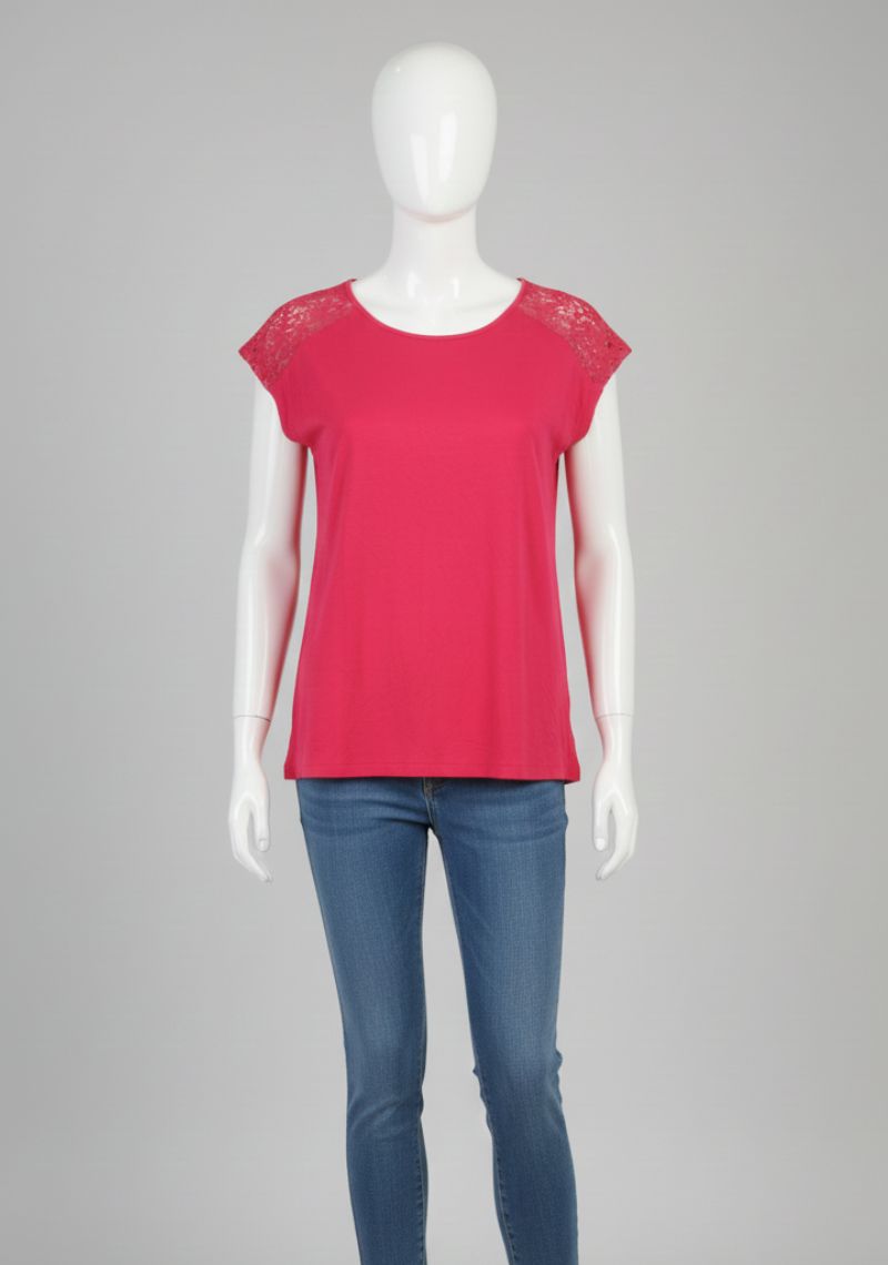 WOMEN WESTERN TOP - ROSE