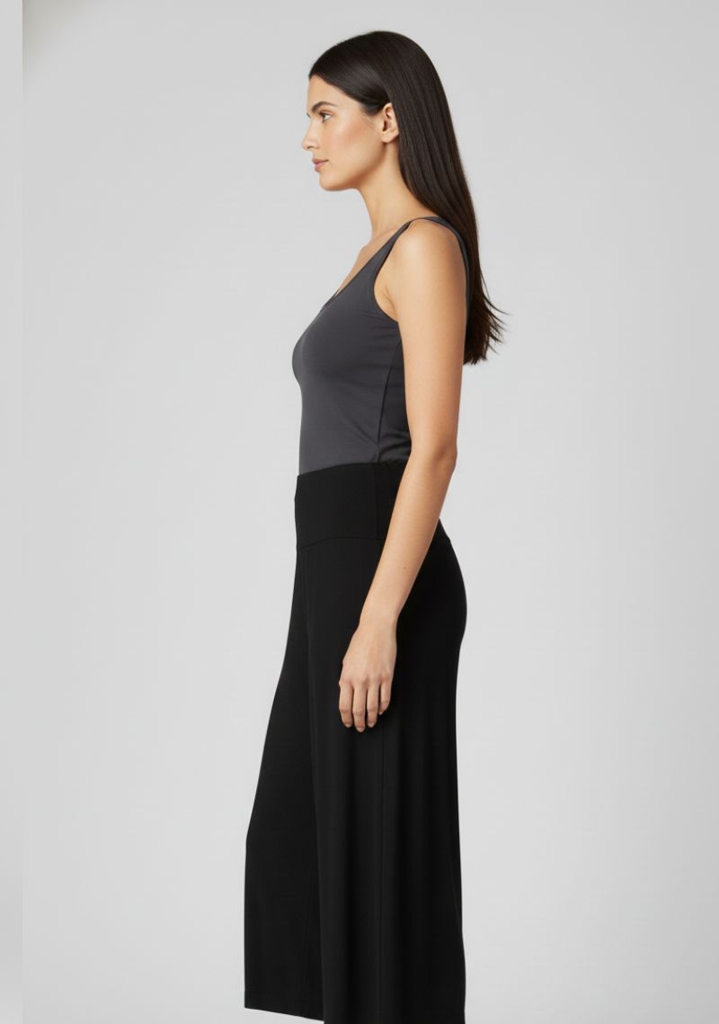 WOMENS PALAZZO - PANTHER [ BLACK ]