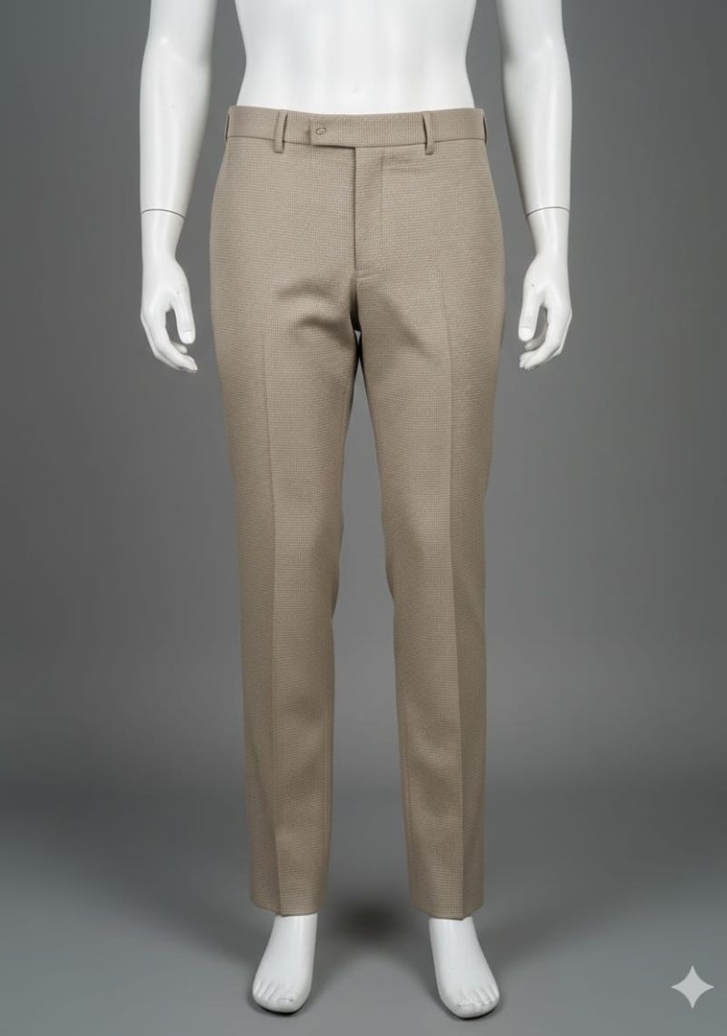 Mens Formal Trouser - Kakki(ED)
