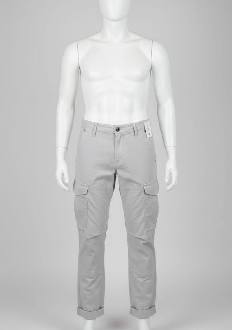 MENS CARGOS PANT LIGHT GRAY-(SL)