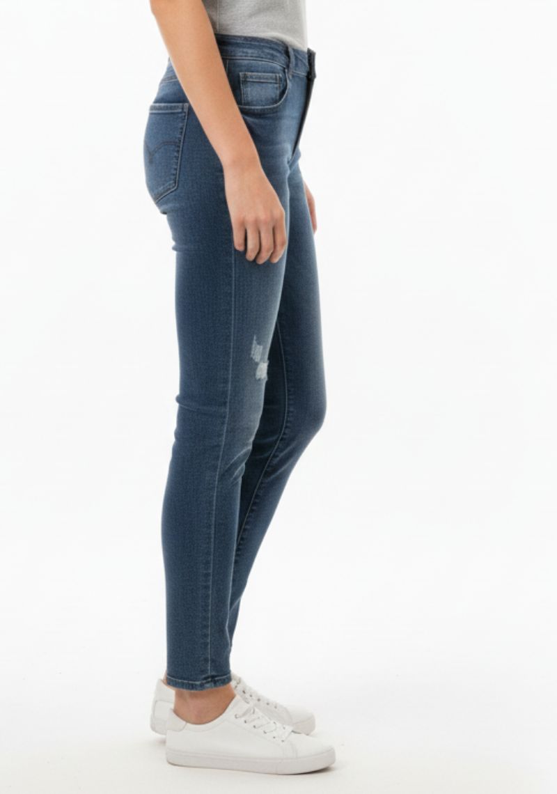 WOMEN JEAN (SL)-DARK BLUE TONED