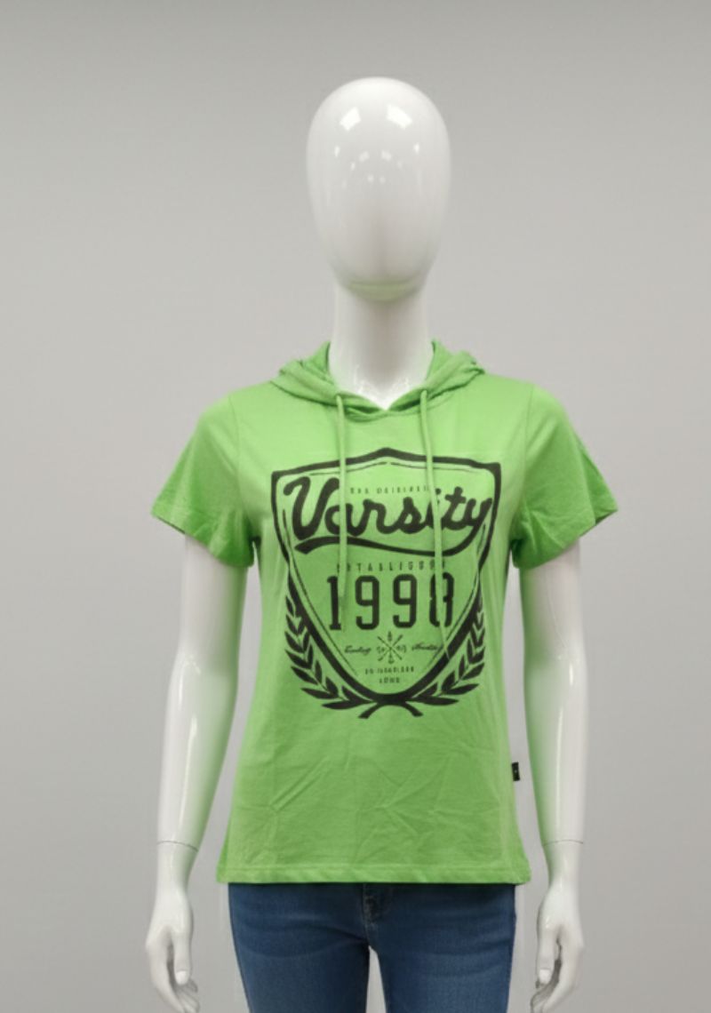 WOMENS T-SHIRT - LIGHT GREEN