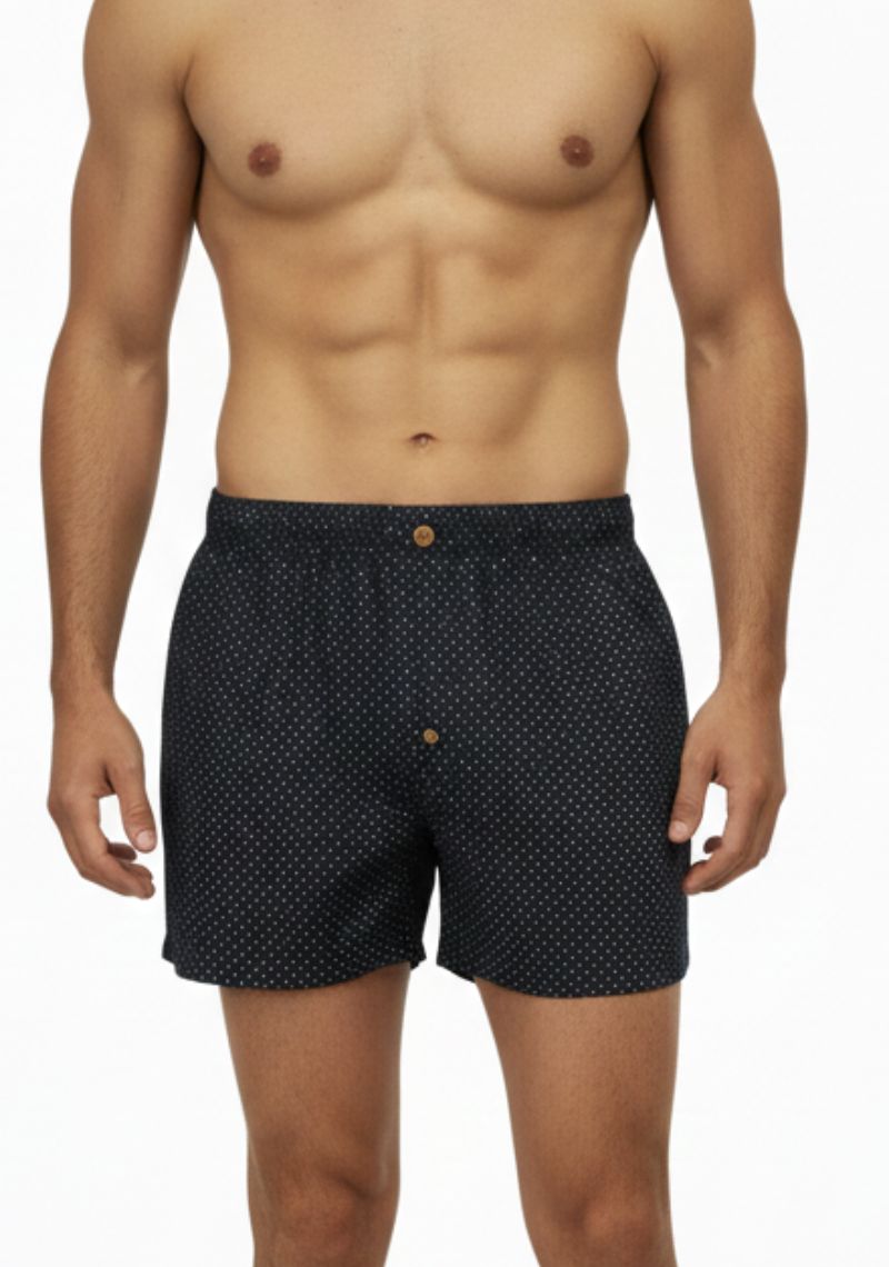 WESTSIDE BOXER [SL] - NAVY PRINTED