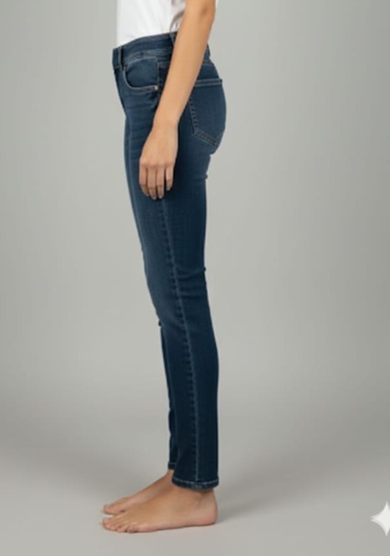 WOMEN JEAN (SL)-BLUE SHADE