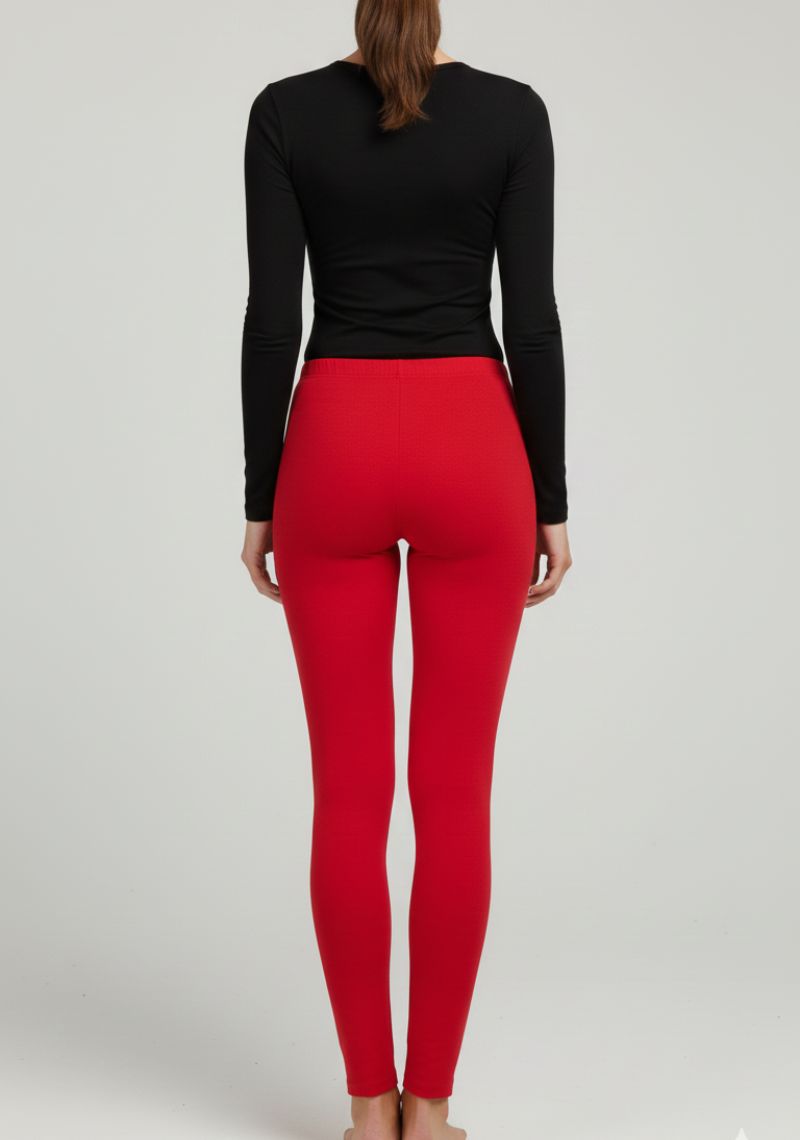 WOMENS LEGGINGS [MD] - RED