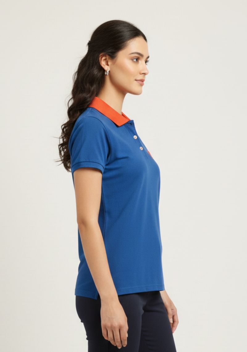 WOMENS T-SHIRT - DARK BLUE