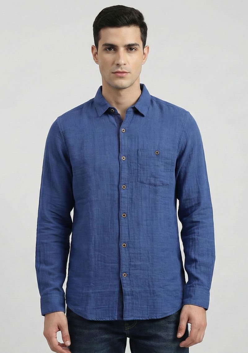 SHIRT - DARK NAVY BLUE