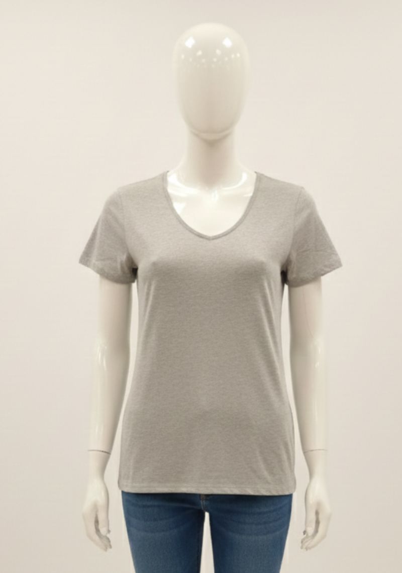 WOMENS T-SHIRT - LIGHT GREY