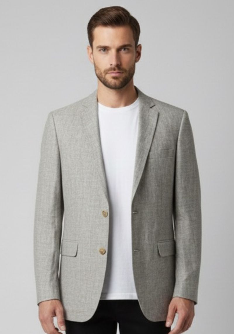 MENS BLAZER - DARK GREY