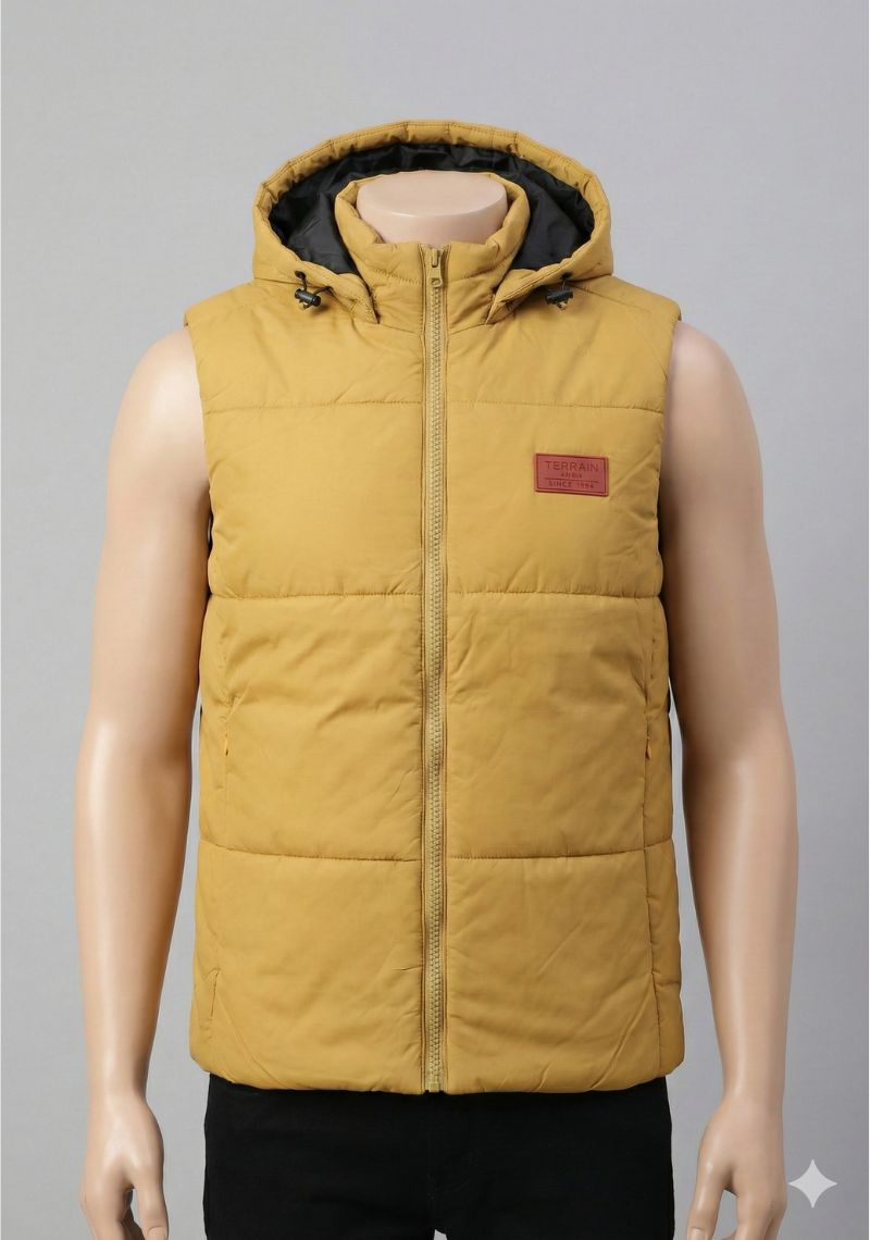 WINTER JACKET - YELLOW AND BLACK
