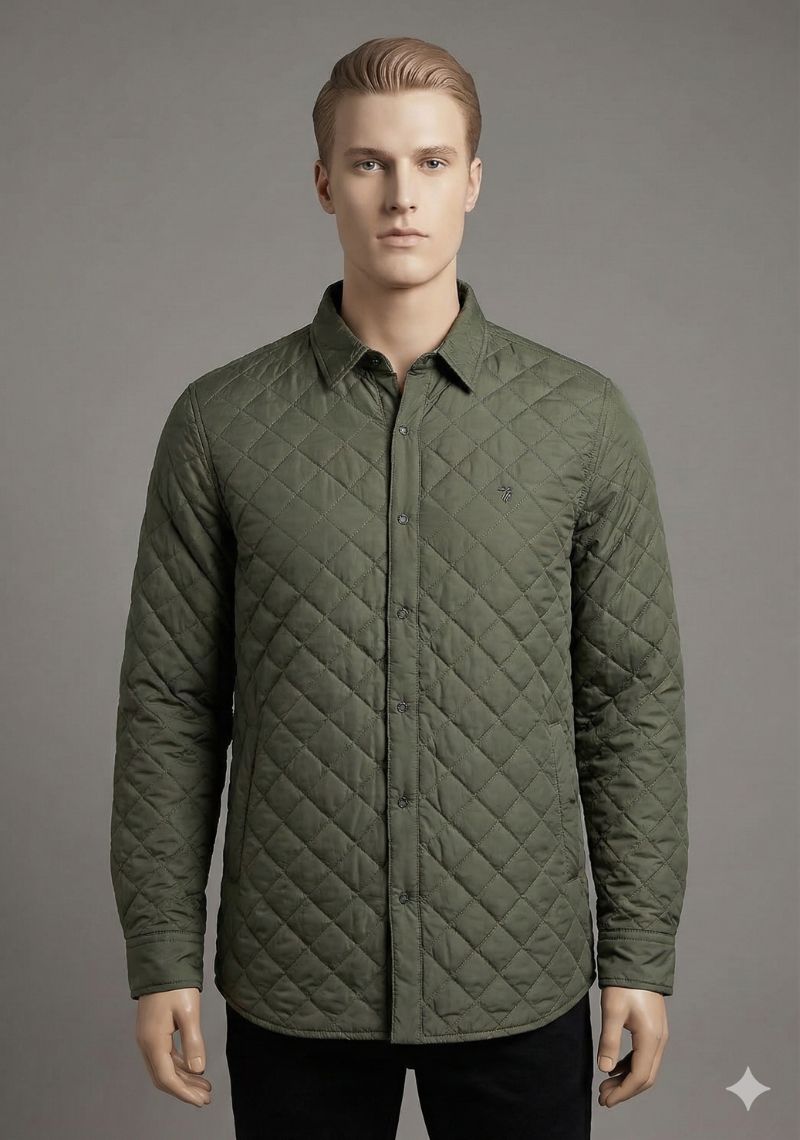 WINTER JACKET - PLAIN OLIVE