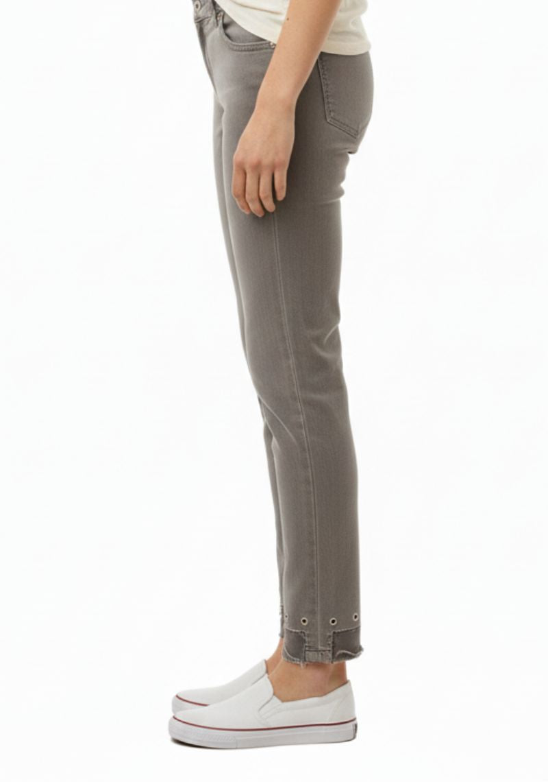 WOMEN JEAN (SL)-GRAY