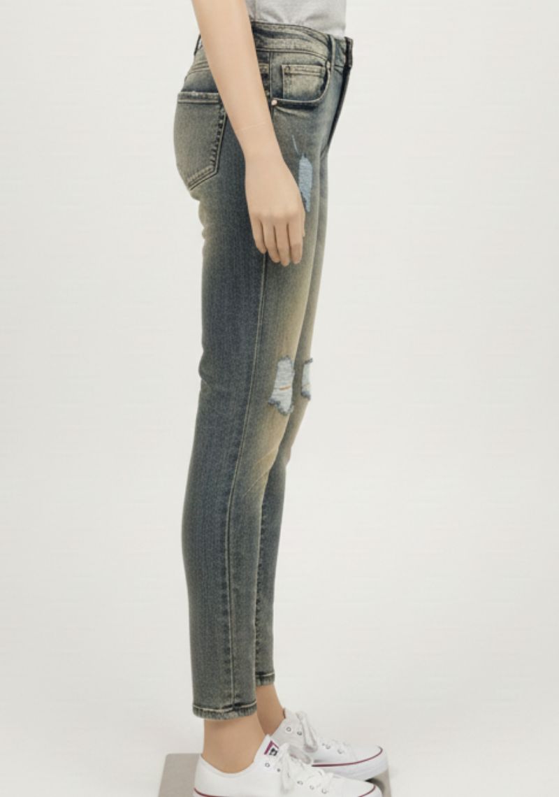 WOMEN JEAN (SL)-LIGHT BLUE TONED