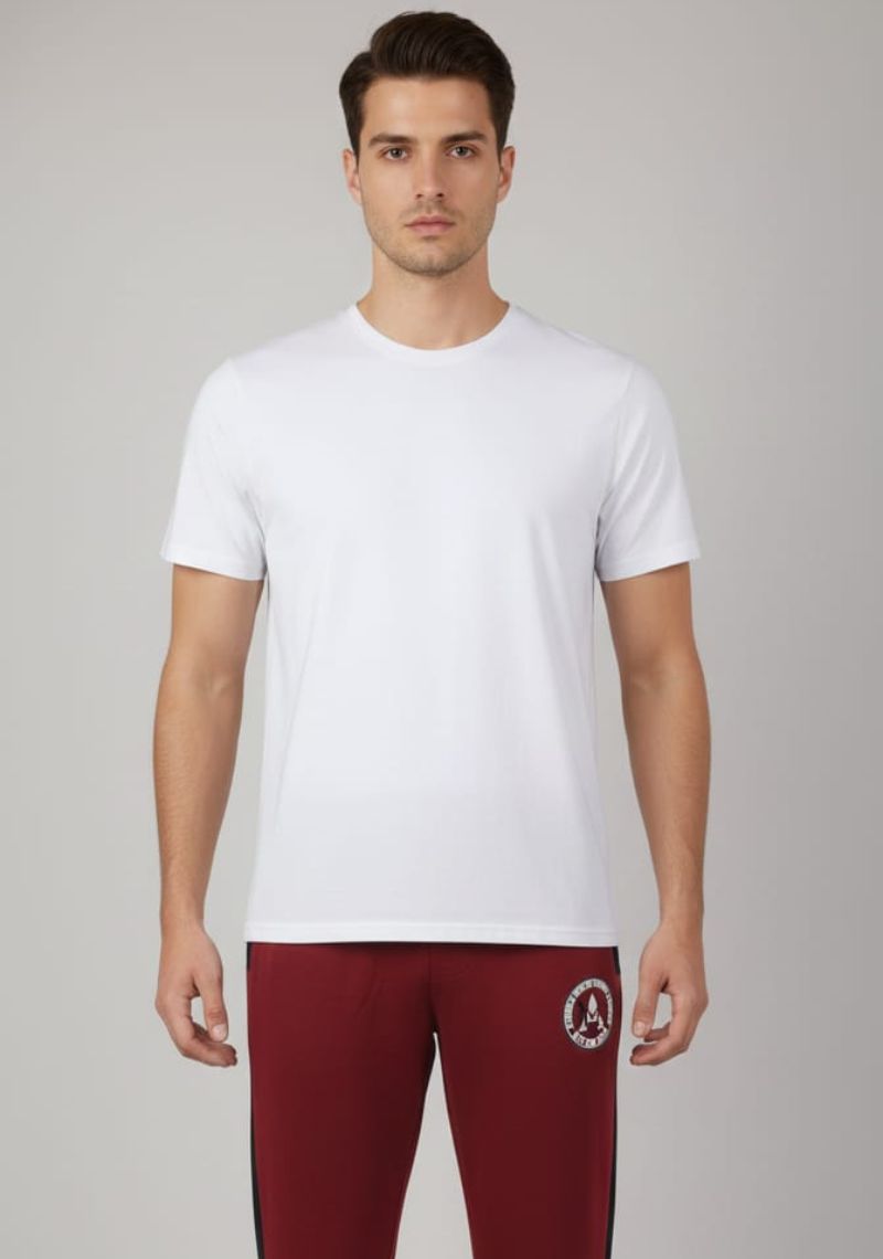 ACTIMAXX TRACK PANT [SL] - MAROON & BLACK