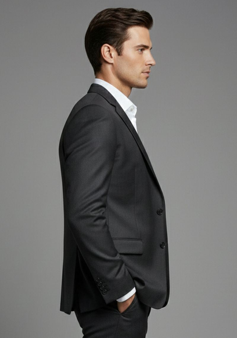 MENS BLAZER [MD] - DARK BLACK