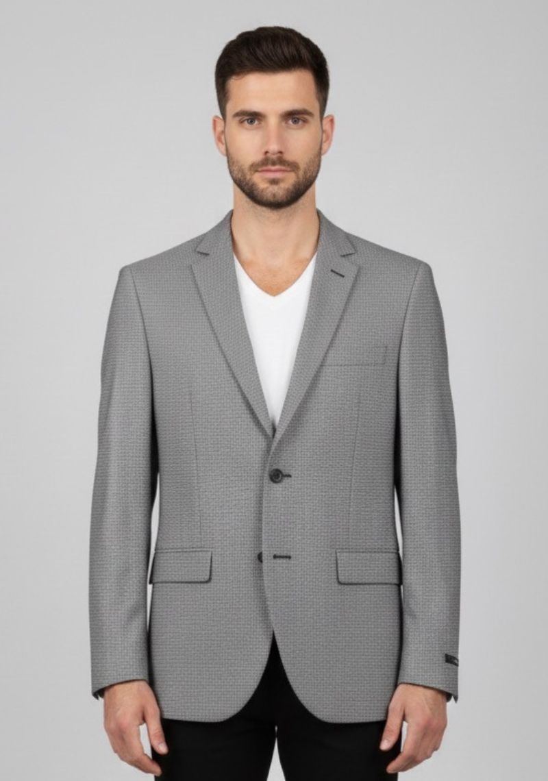 MENS BLAZER - LIGHT GREY