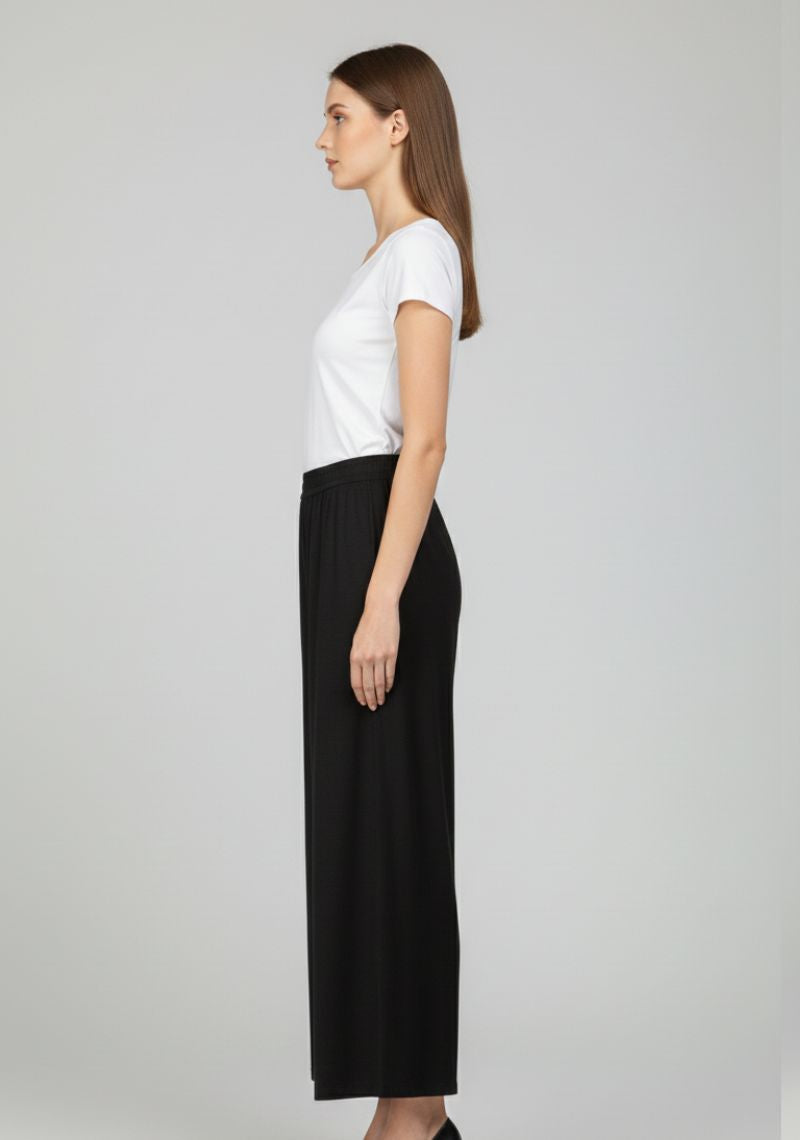 WOMENS PALAZZO - RICH [ BLACK ]