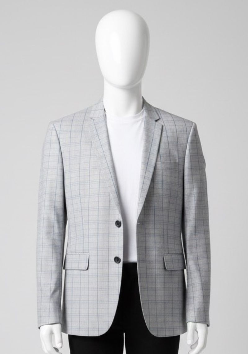 MENS BLAZER - ICE BLUE