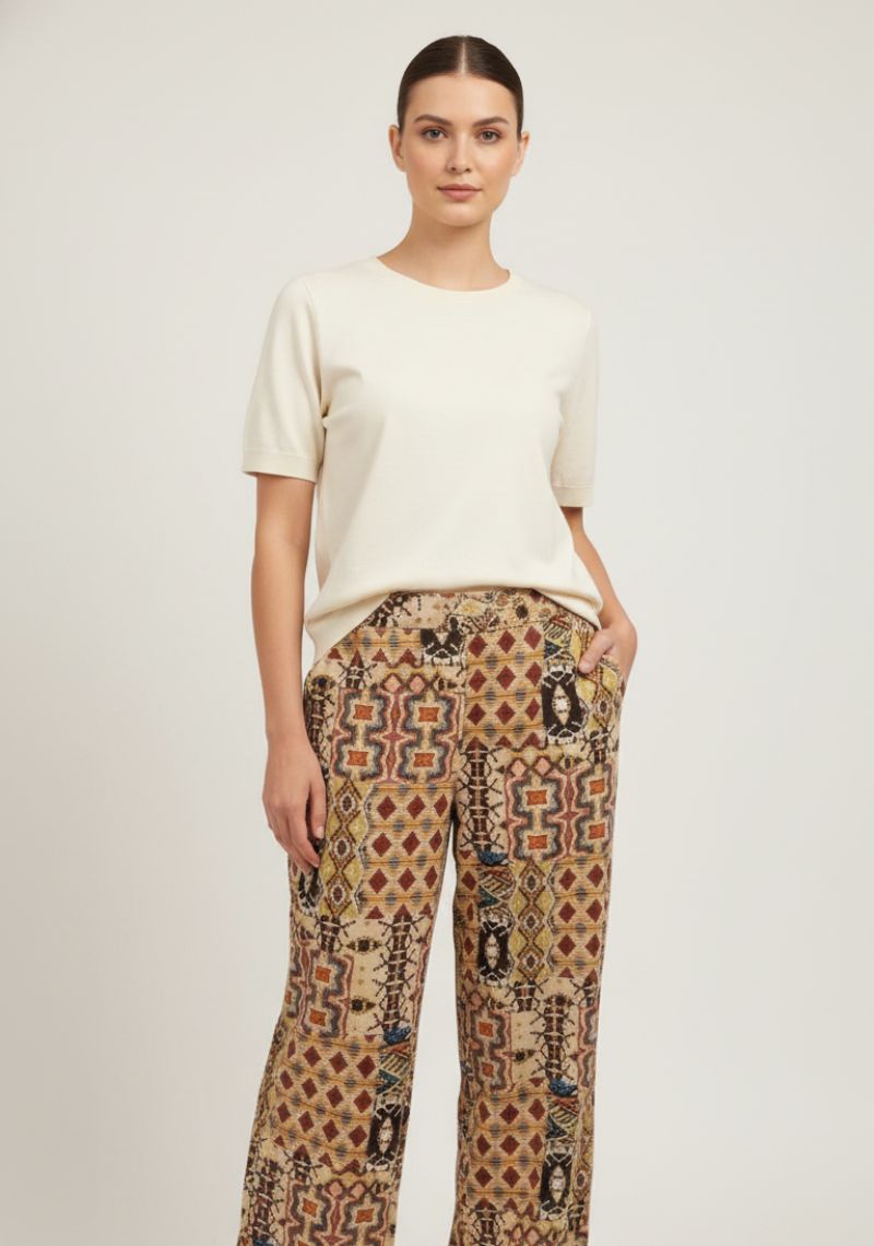 WOMENS PALAZZO - MULTI COLOR PRINTED