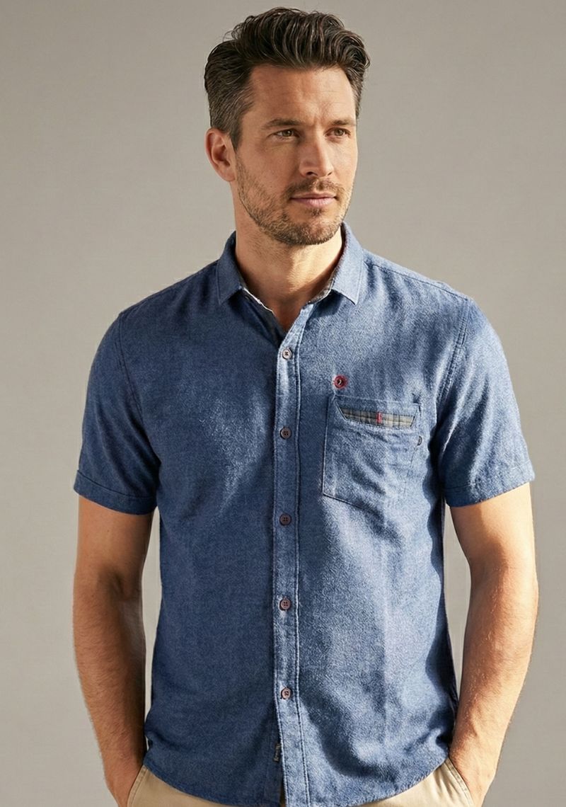 SHIRT - INDIGO BLUE