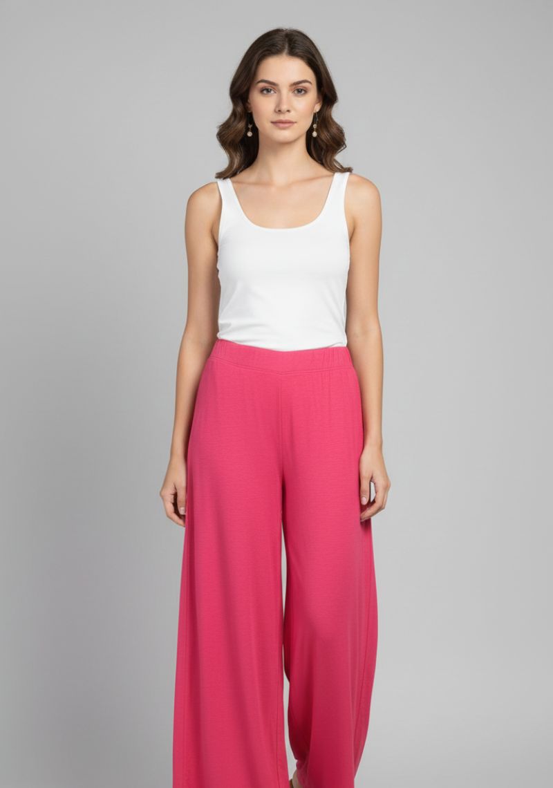 WOMENS PALAZZO - PUNCH [ PINK ]