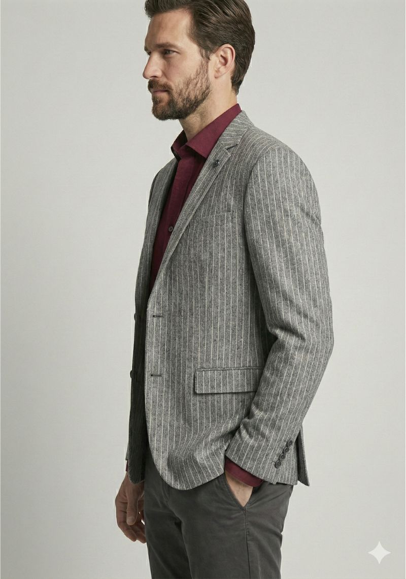 MENS BLAZER - DARK GREY