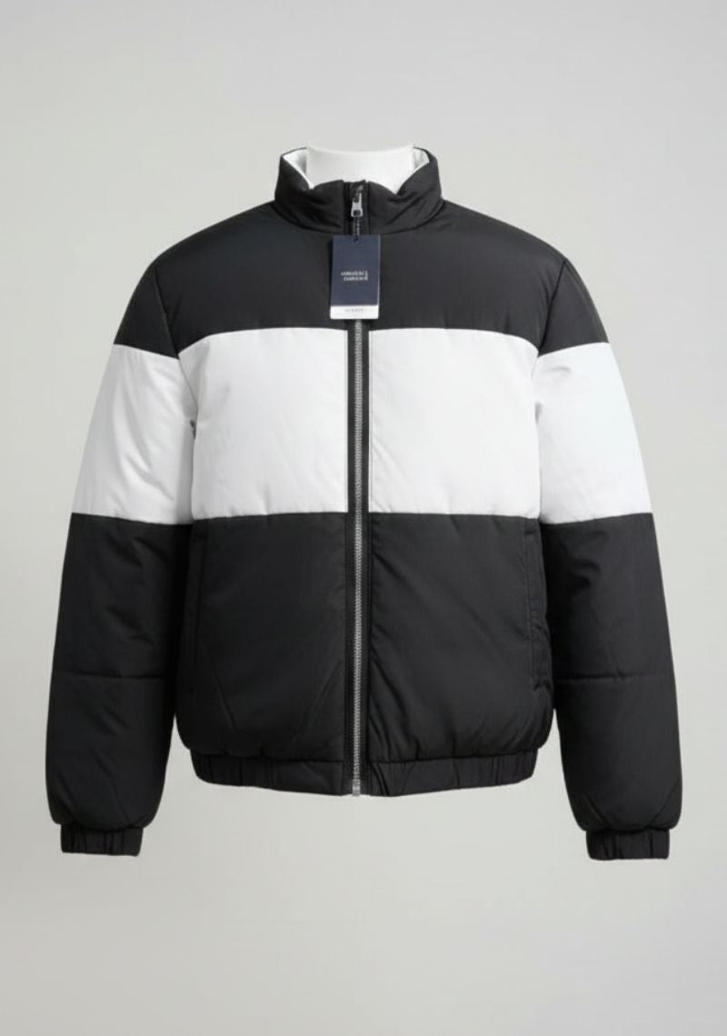 WINTER JACKET - BLACK AND WHITE