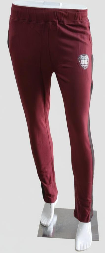 ACTIMAXX TRACK PANT-S-[MAROON]