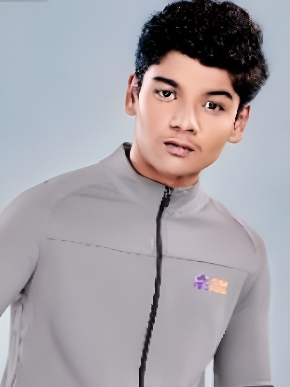 Heavy micro polyester jacket