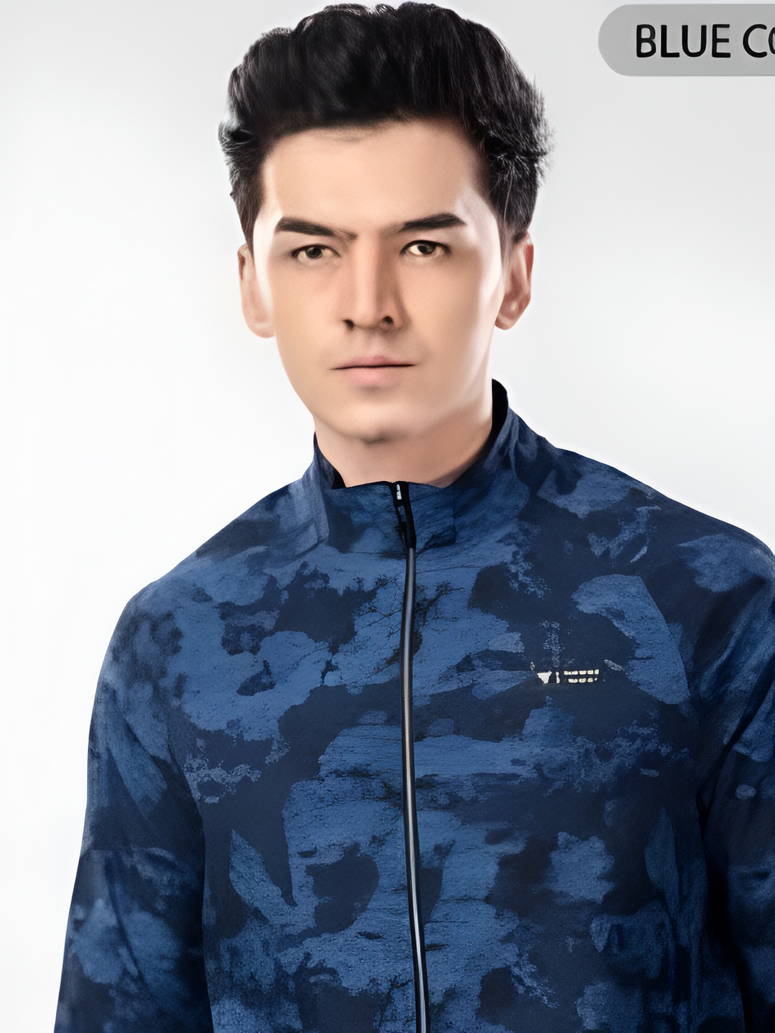 Woven all over printed jacket