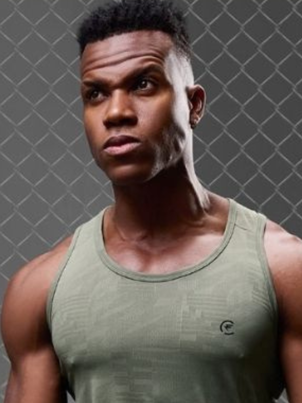 Jacquard dot knit fabric vest