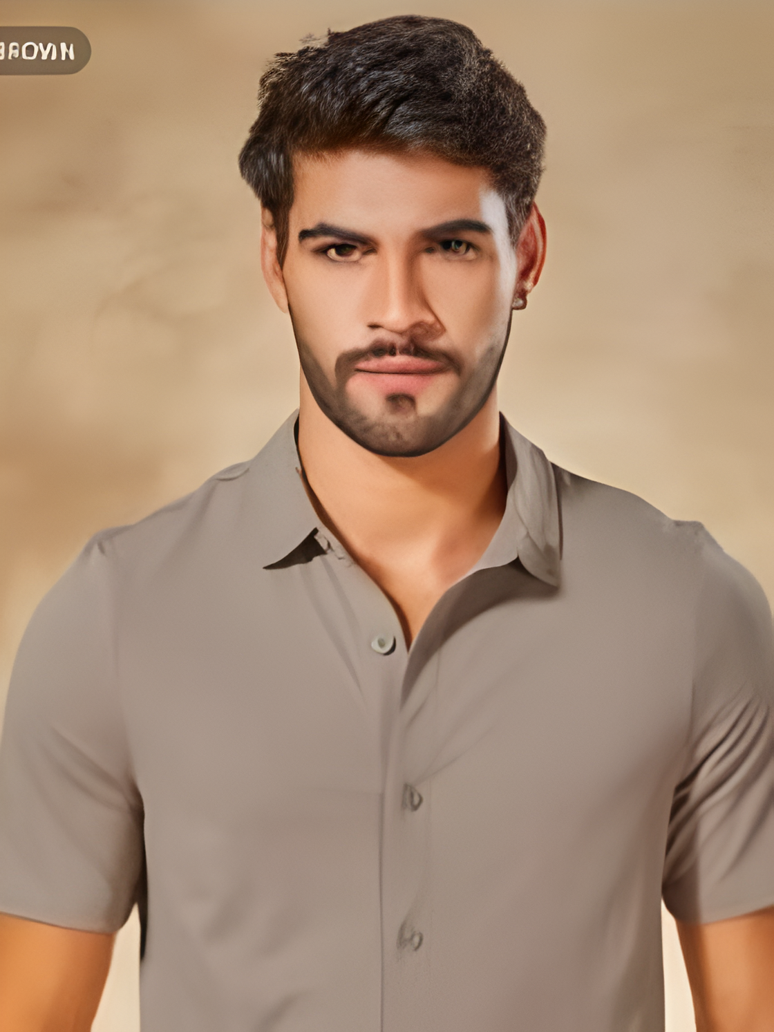 Soft woven multi colour shirt