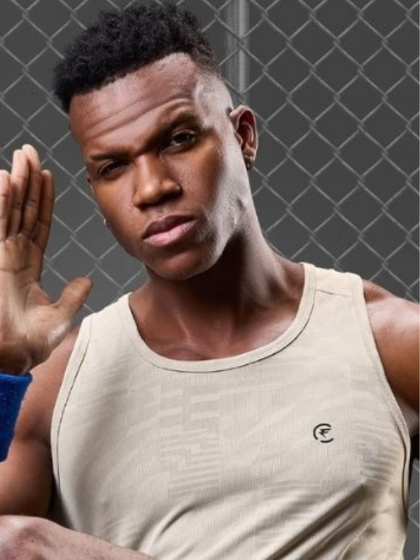 Jacquard dot knit fabric vest