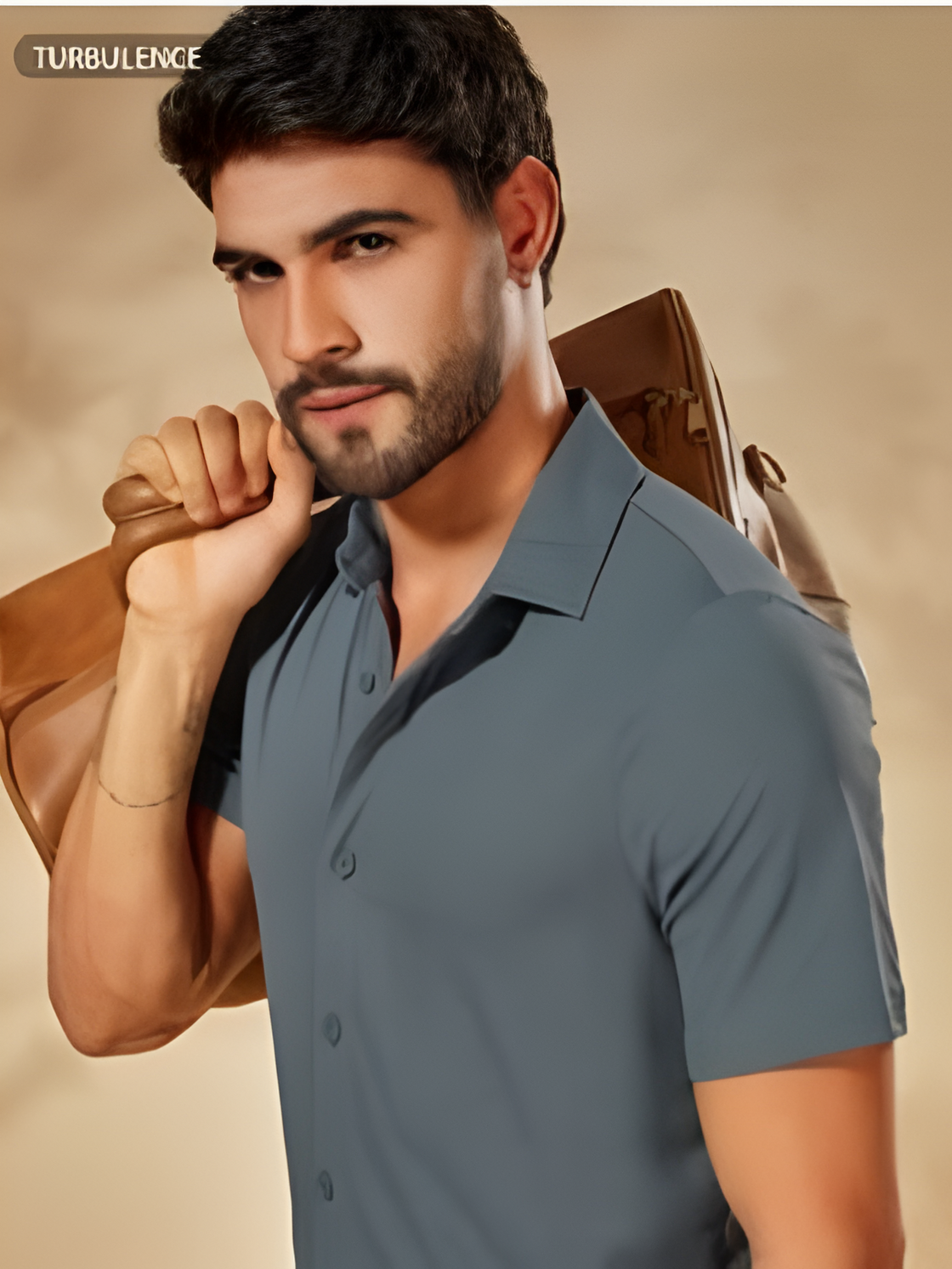 Soft woven multi colour shirt