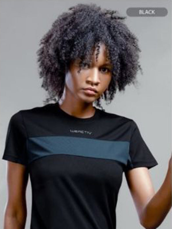 Womens Sports T-shirt Round-Neck