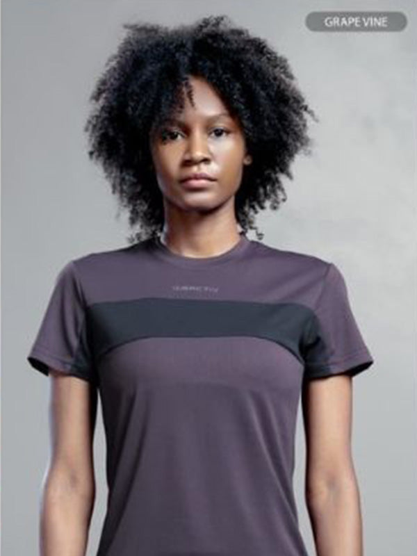 Womens Sports T-shirt Round-Neck