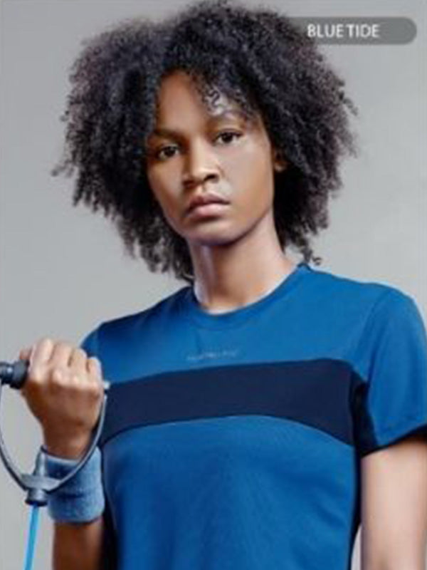 Womens Sports T-shirt Round-Neck