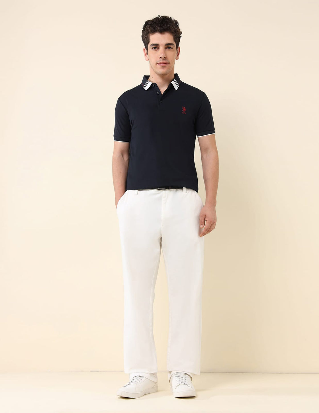 US POLO T SHIRTS (BLUE)