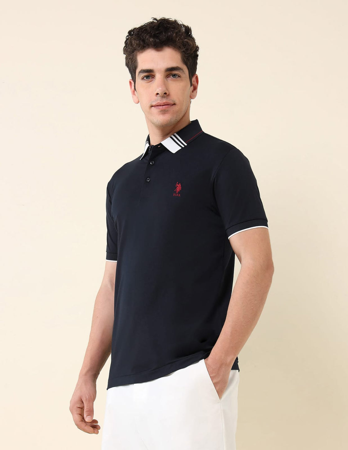 US POLO T SHIRTS (BLUE)