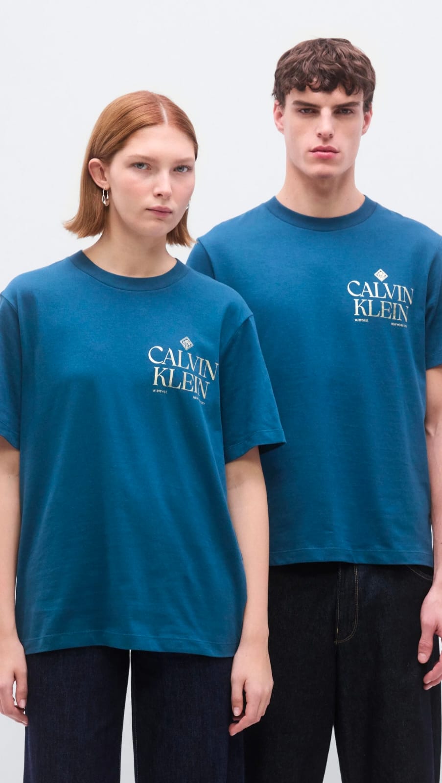 T SHIRTS CK (BLUE)
