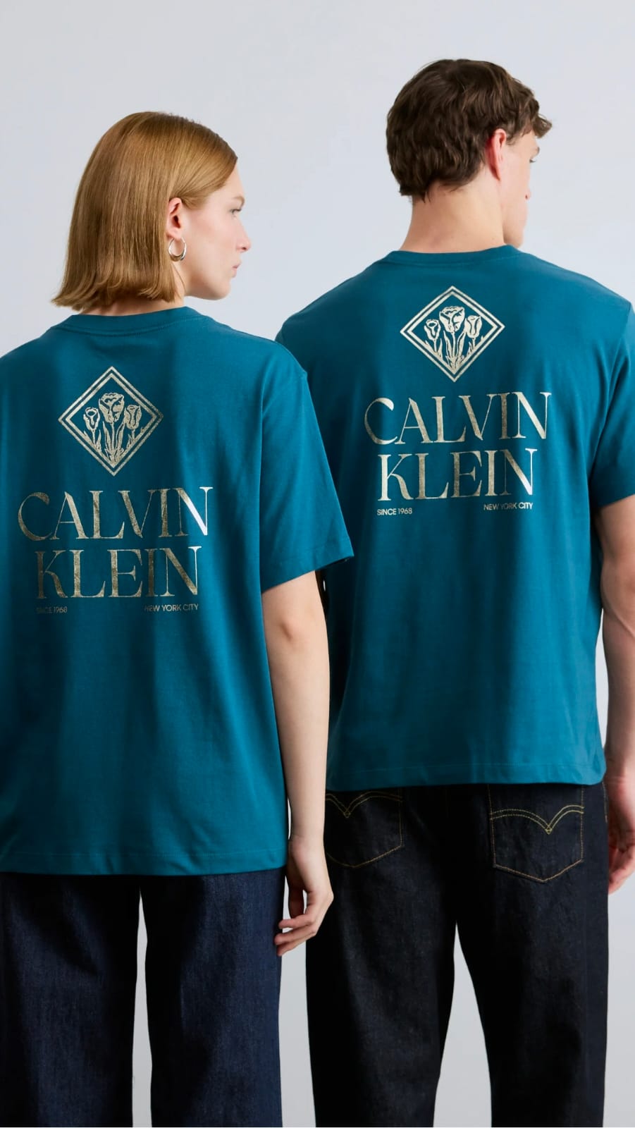 T SHIRTS CK (BLUE)