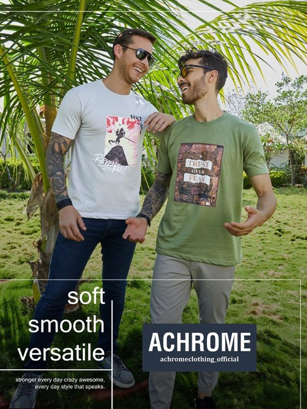 Mens Cotton Nit Fabric T-Shirt